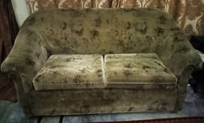 2 seater sofa  made up of wood