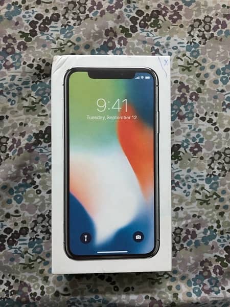 Iphone X 64 GB Pta Approved With Box 7