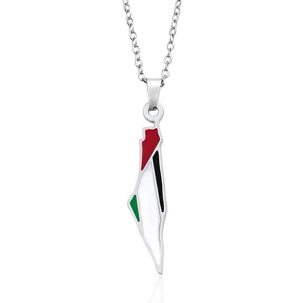 Stainless Steel Palestine Necklaces Delivery All Over Pakistan 2