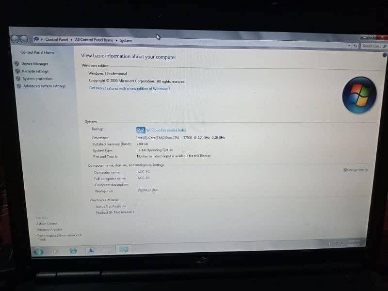 Laptop New condition 0