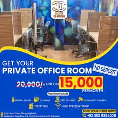Fully Furnished Office for rent by Creative Coworking