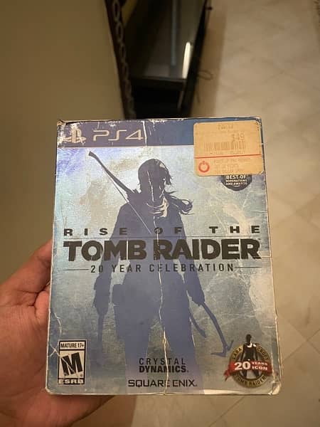 Rise of tomb raider ps4 book edition 0