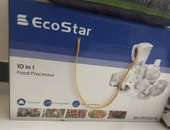 EcoStar Food Processor (10 In 1)