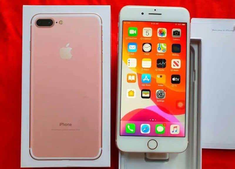 iPhone 7 plus 128 GB PTA approved 03304246398 Whatsapp 1