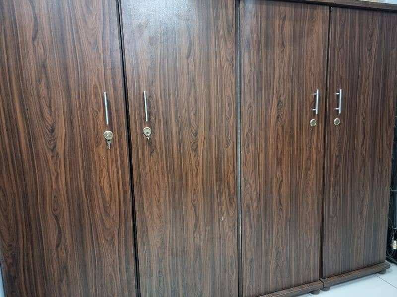 wardrobes in 3 different colours and designs 2