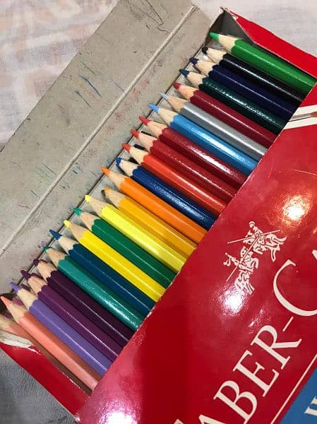Faber castle watercolour pencils 2