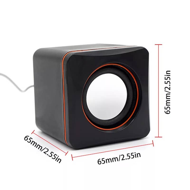 Premium Mini USB Speakers for Laptops, PCs, and Mobiles 1