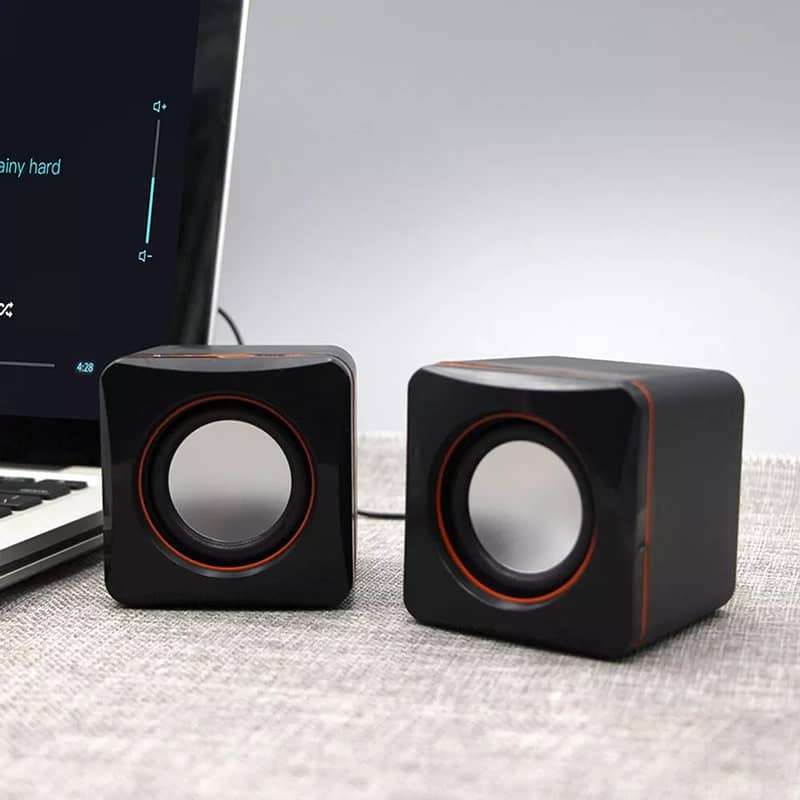 Premium Mini USB Speakers for Laptops, PCs, and Mobiles 2