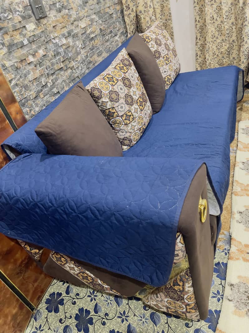 L Shape 7 Seater Sofa For Sale 3