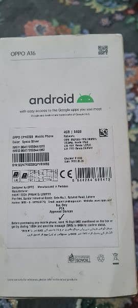 2 phone Oppo A16 pta +Huawei nova 3i non pta 3