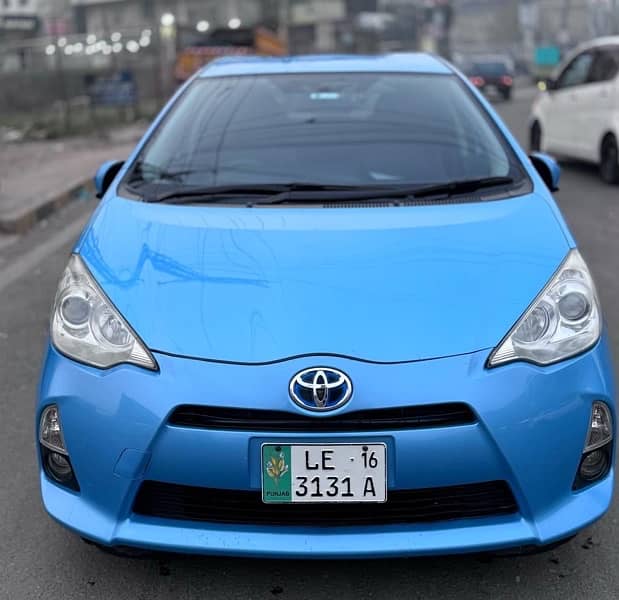 Toyota Aqua 2013  G led Push start Full option 5