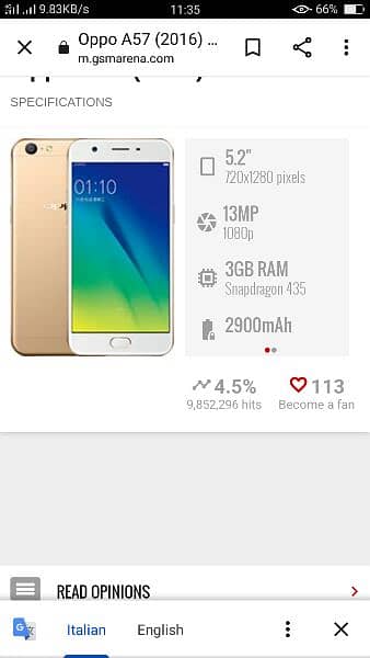 oppo a57 0