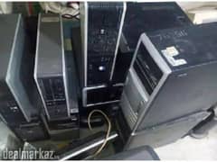computer scrap deller PC , Tower, desktop, LED,ram,etc