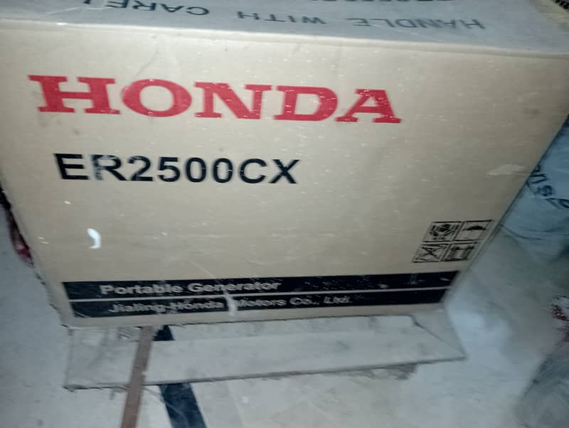 Honda ER2500CX Generator 6