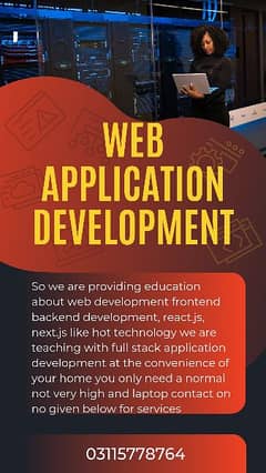 teaching web development and web design home tuition services