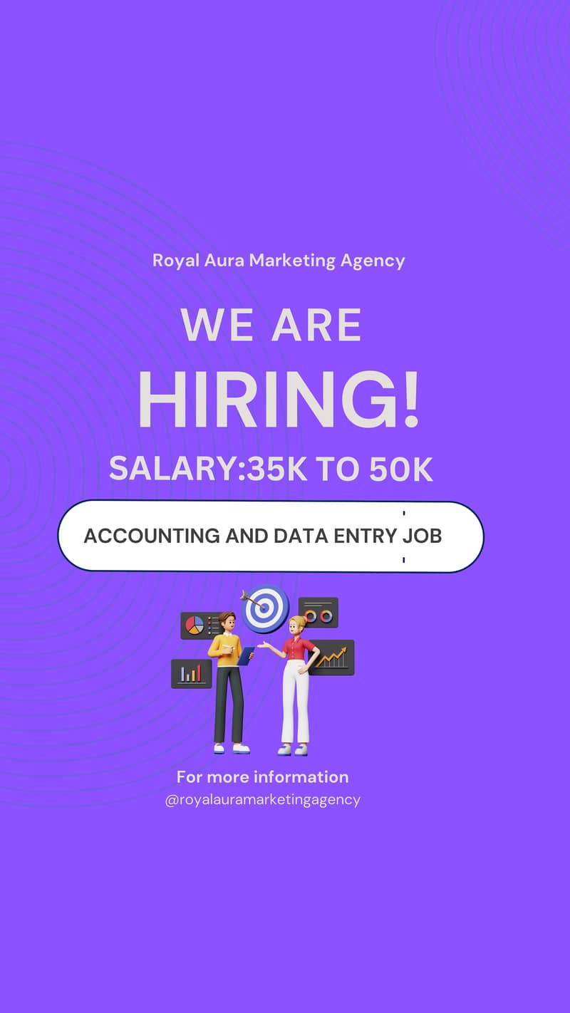Data Entry and accountant job(ONLY FEMALES) OFFICE JOB 0