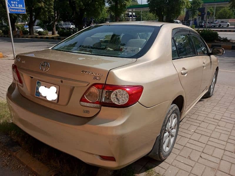 Toyota Corolla GLI 2011 2