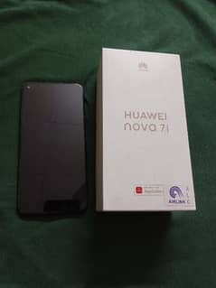 Huawei nova 7i 8/ 128 all ok with the original box and charger
