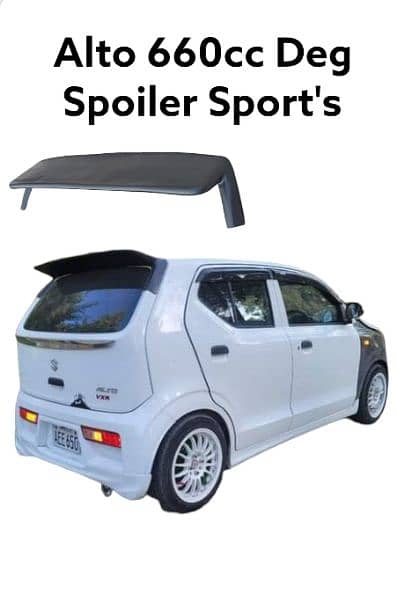 Alto 660cc Deg Spoiler Sport's Available hai WhatsApp 03429103424 0