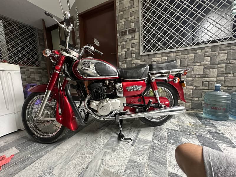 Honda CD 200 1982 8