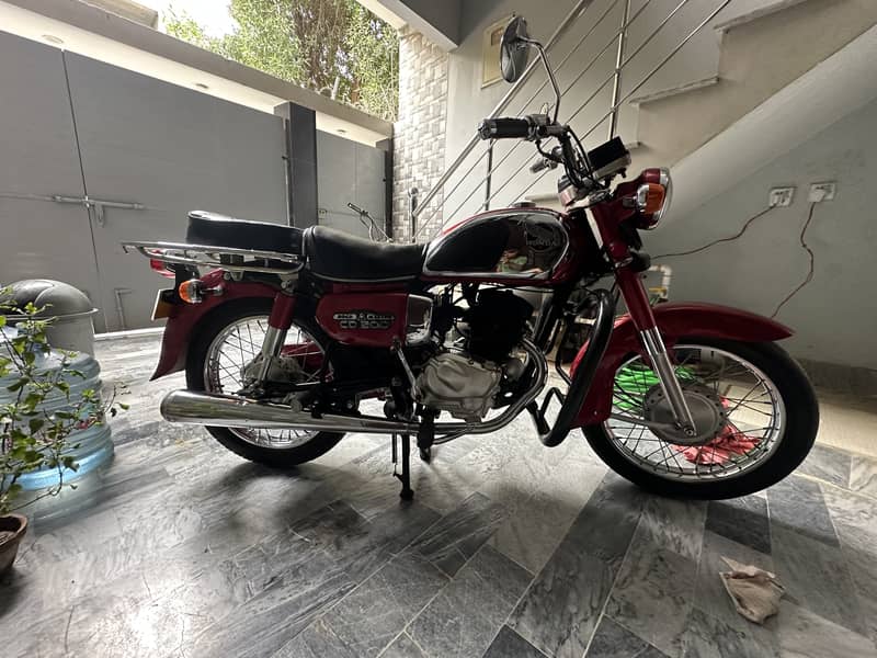 Honda CD 200 1982 17