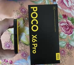 Poco X6 Pro 12/512 just box open Pta approved