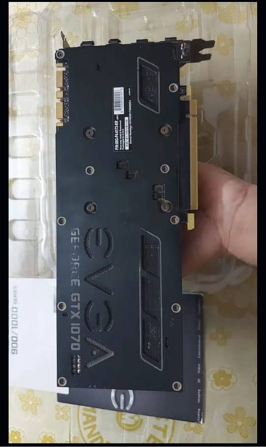 GTX 1070 EVGA graphic card 8 GB 1