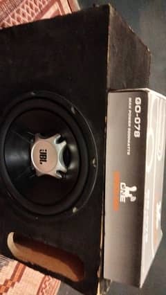speaker 12 inch . power m 4 chanal