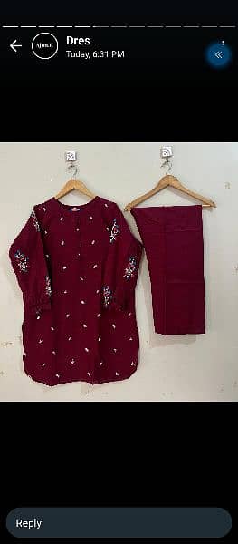 Cotton wear 
Only 2850
Home delivery available in overall Pakistan 15