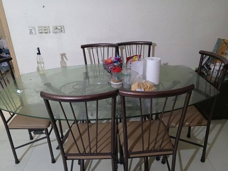 Complete Dining table set. 2