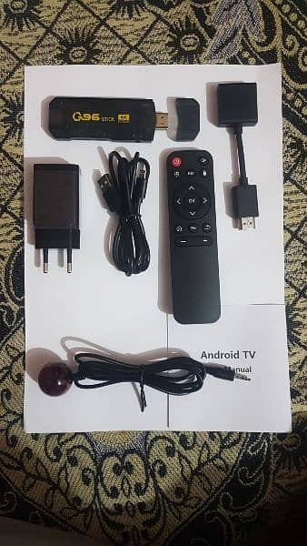 1000+ free channels - 96Q ANDROID TV STICK 8GB/ 128GB 2