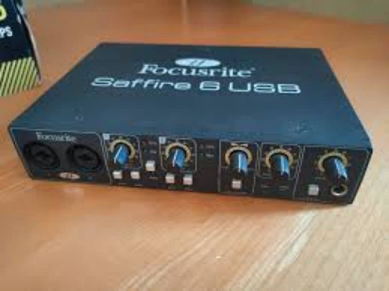 focusrite saffire 6 usb interfacej 0