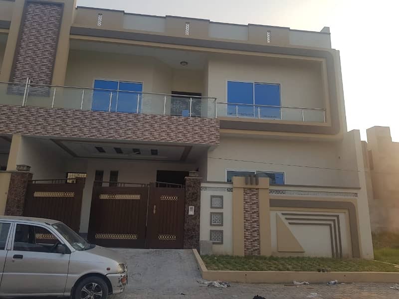 8 Marla double story house available for rent in Sitara valley Lahore Road fsd 0