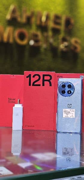 One plus 12R Brand new 256 gb 16 gb just Box open 10/10 Waterpack 3