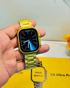 G9 Ultra Pro Smartwatch – Special Gold Rolex Edition