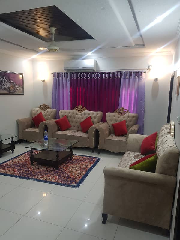 10 Marla fully furnish Full House 5 BeD Room available for rent in Bahria town phase 2 Islamabad 6