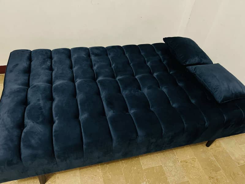 Sofa Bed Molty Foam High Quality Malai Soft Fabric 2