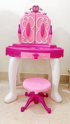Kids Dressing Table with makeup set