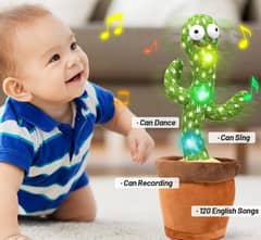 Dancing Cactus Plush Toy For Kids