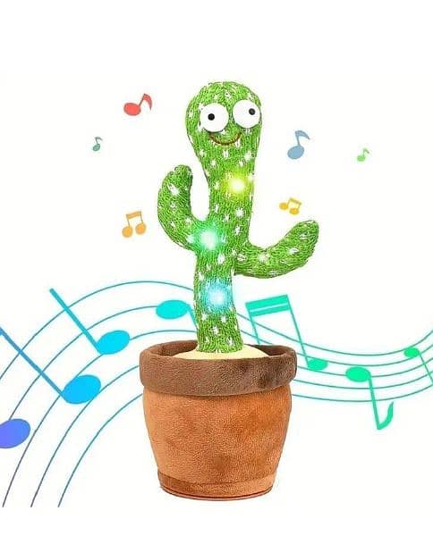 Dancing Cactus Plush Toy For Kids 2