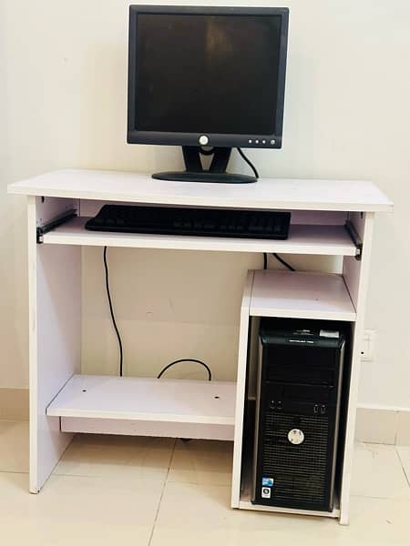 wooden computer table 0