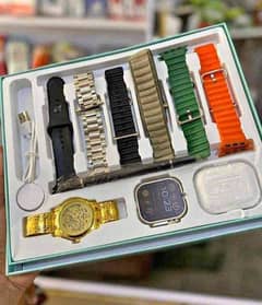 Ultra 9 watch golden watch airbirds 6 strip complete box set hy