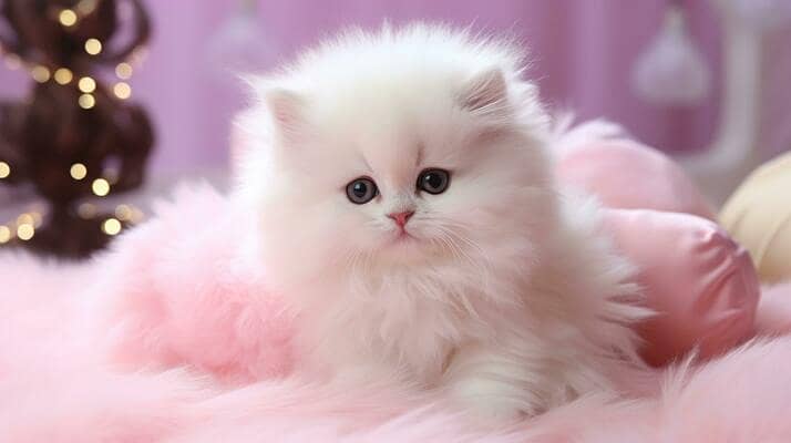 Persian Cat / White Persian cat / Punch face Cat / Doll Face cat 5