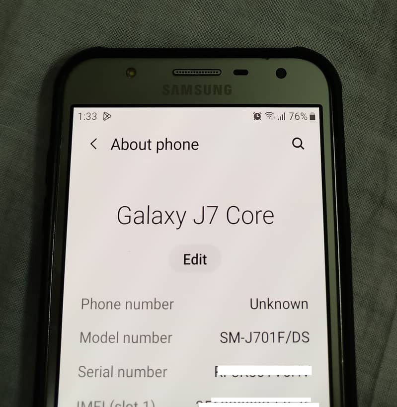 Samsung J7 Core 3-32 2