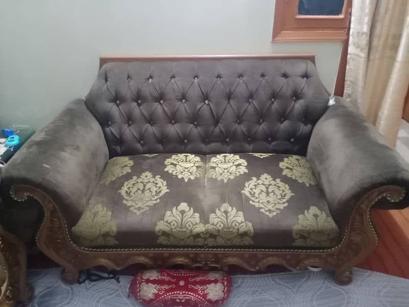 sofa set for sale in good condition 3