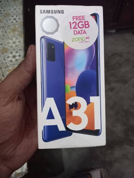 SAMSUNG A31 MOBILE 4/128 GB with Box no open no repair . 03126566218 6