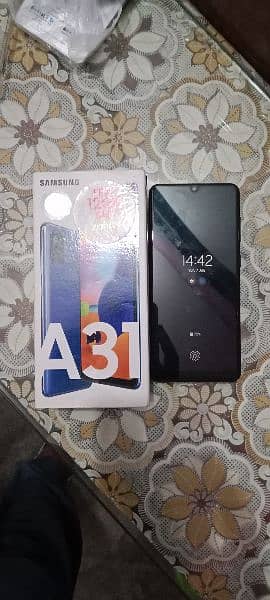 SAMSUNG A31 MOBILE 4/128 GB with Box no open no repair . 03126566218 10