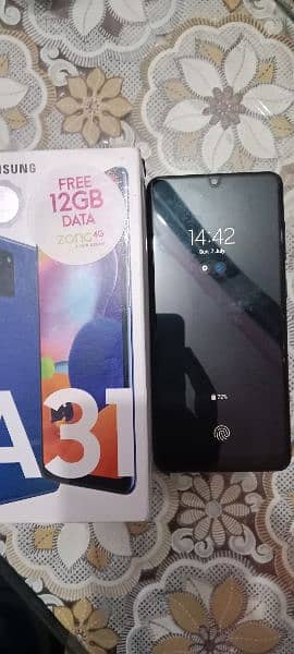 SAMSUNG A31 MOBILE 4/128 GB with Box no open no repair . 03126566218 15