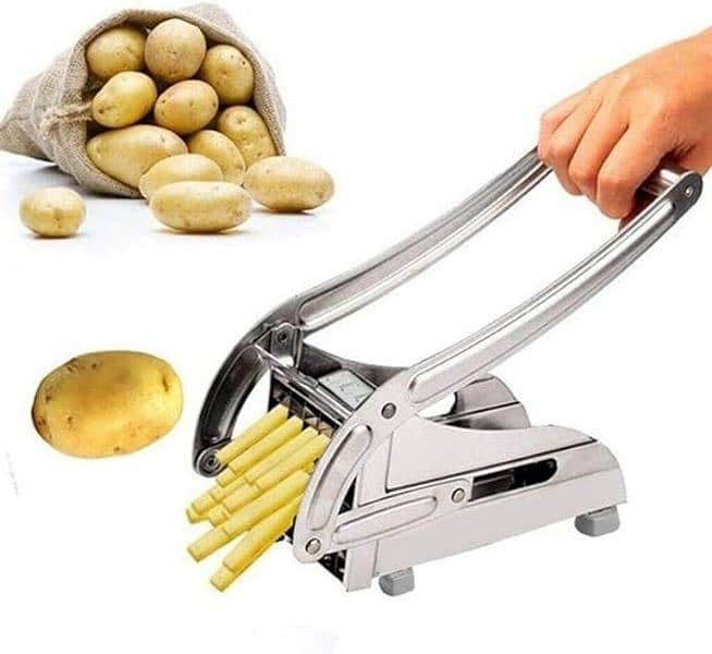Stainless Steel Potato Chipper French Fries Cutting Machine 1