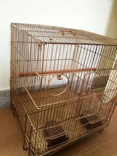 New condition Zara folding cage with bird